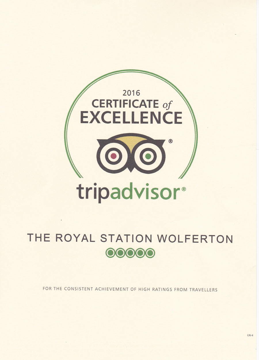 Tripadvisor Certificate